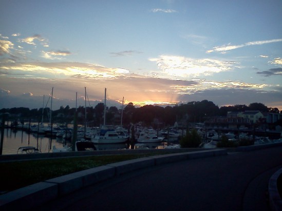 Tern Harbor sunset